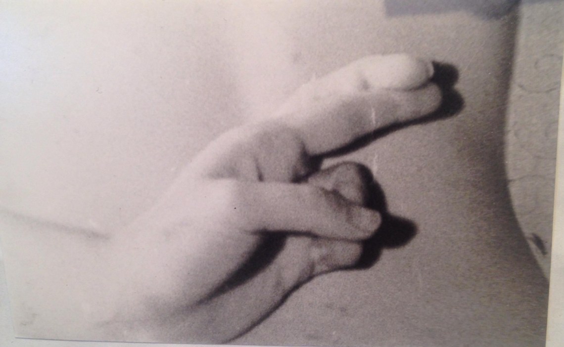 Untitled (Fingers Crossed)